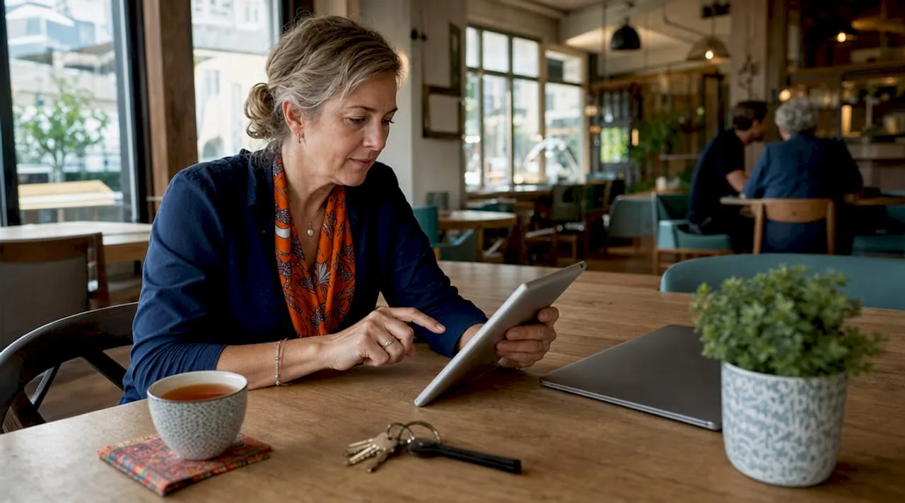 Vacation rental manager using tablet for API integration
