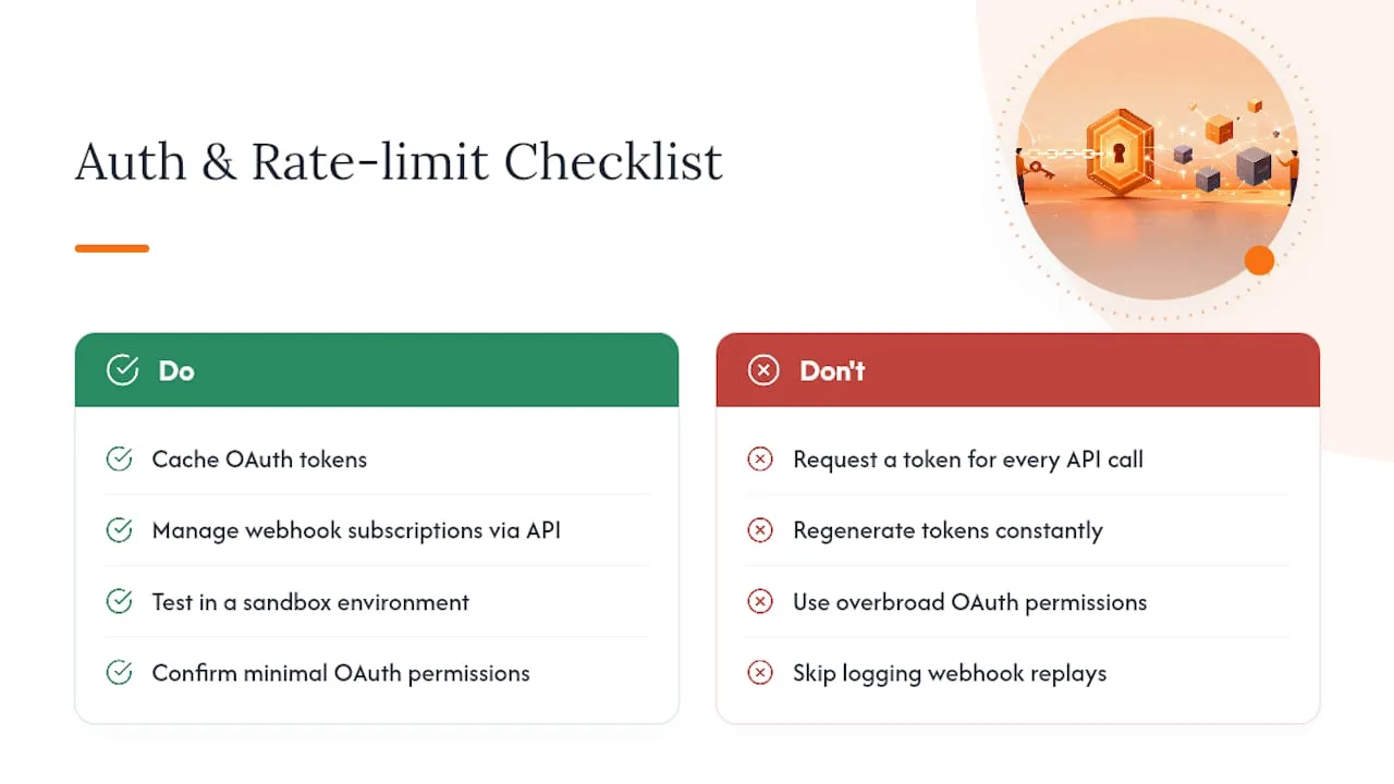 How Does the Guesty Open API Handle Authentication and Rate Limits? — overview diagram